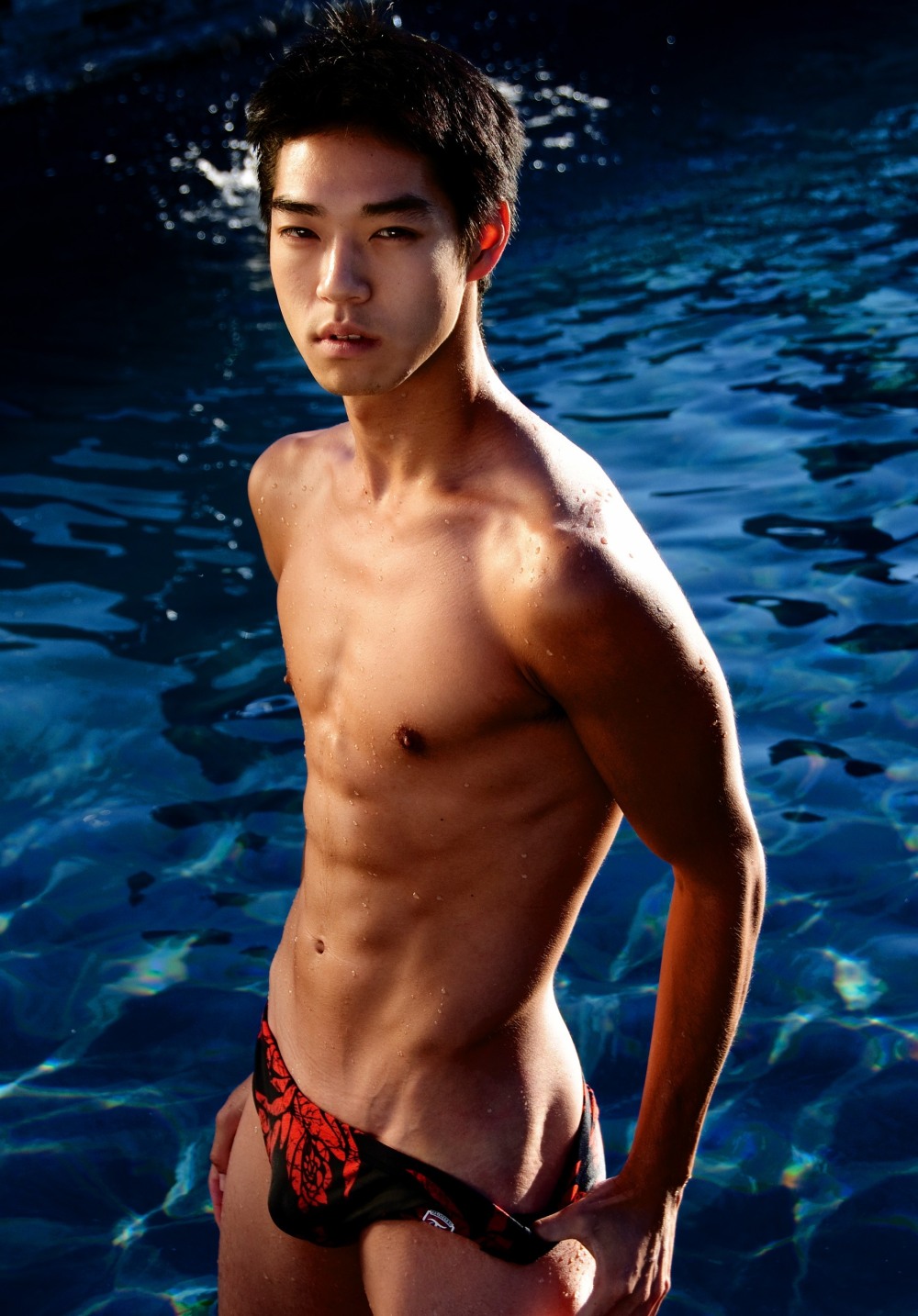 Very beautiful guy in the Asia