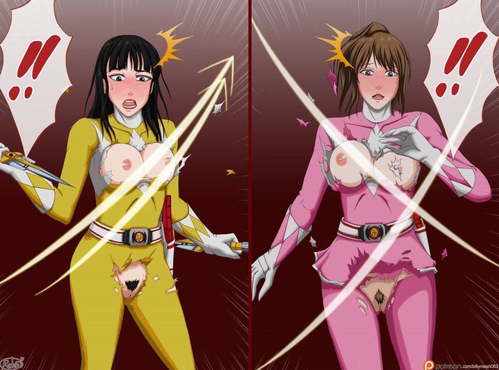 Могучие рейнджеры gay sex хентай