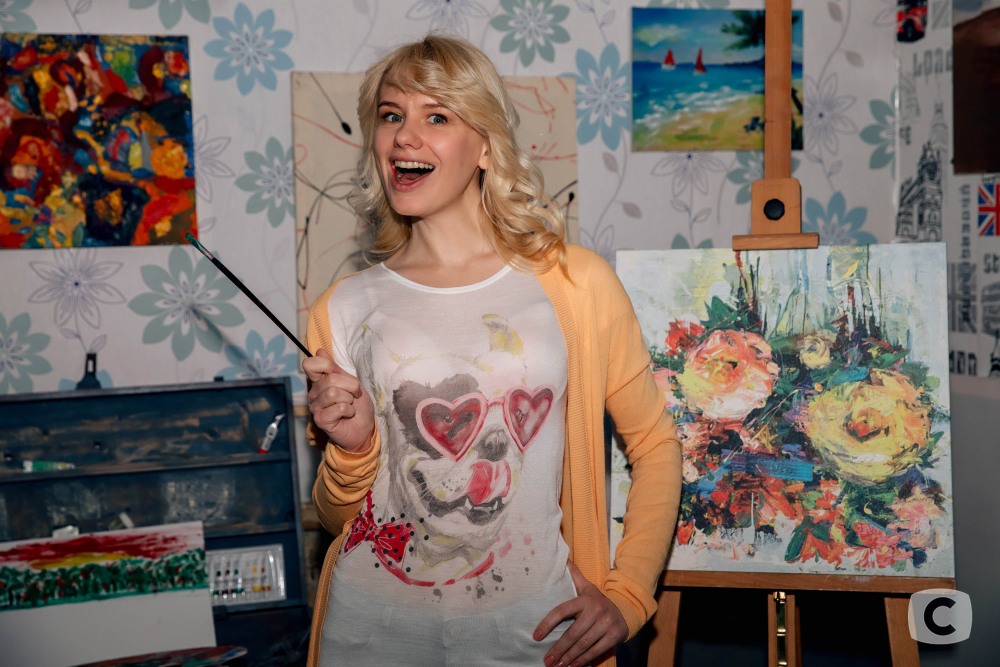 Яна Кошкина в купальнике