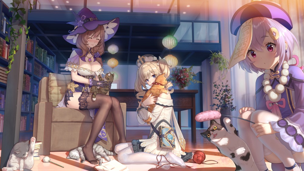 Барбара Геншин Импакт арт