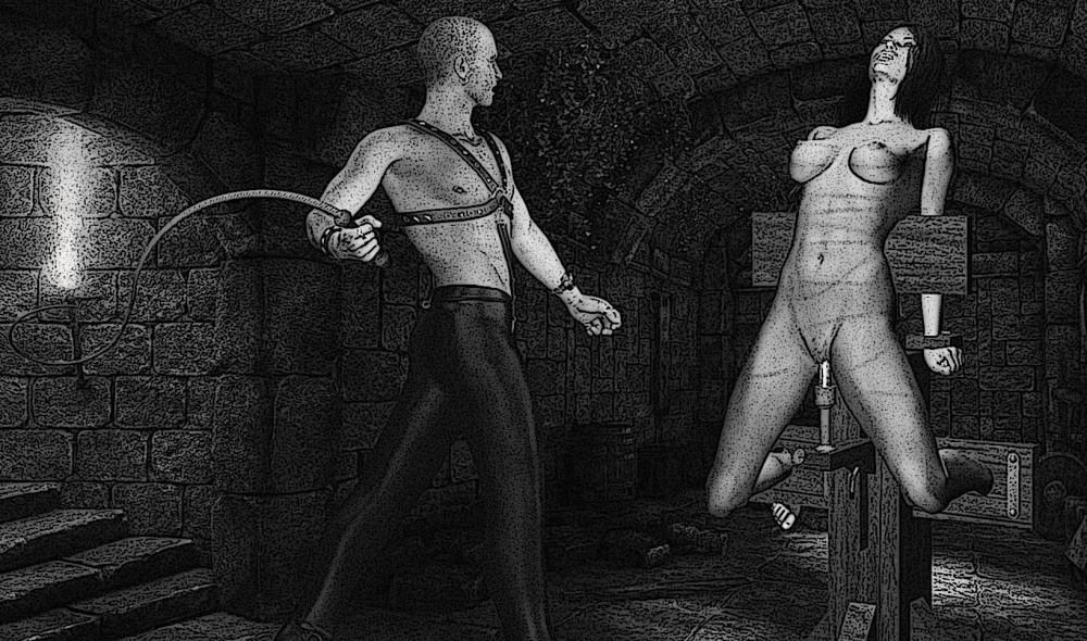 Бдсм в подвале мучения