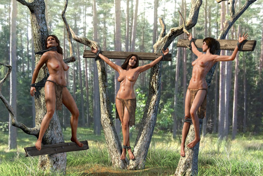 Бдсм голые рабыни на ферме