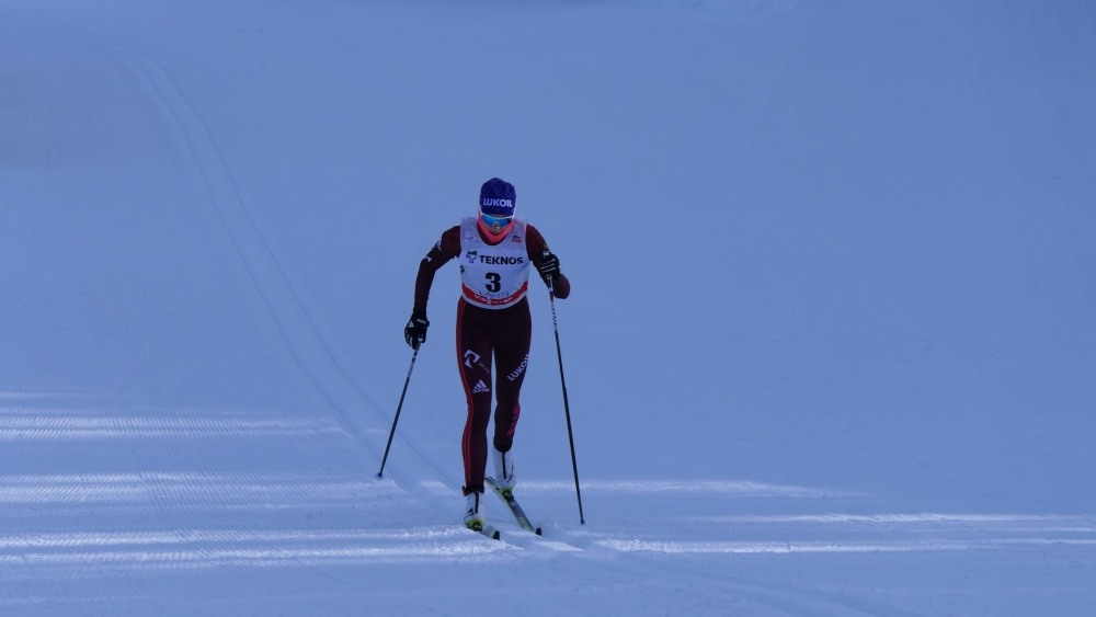 Фон для презентации по теме лыжи Большунов