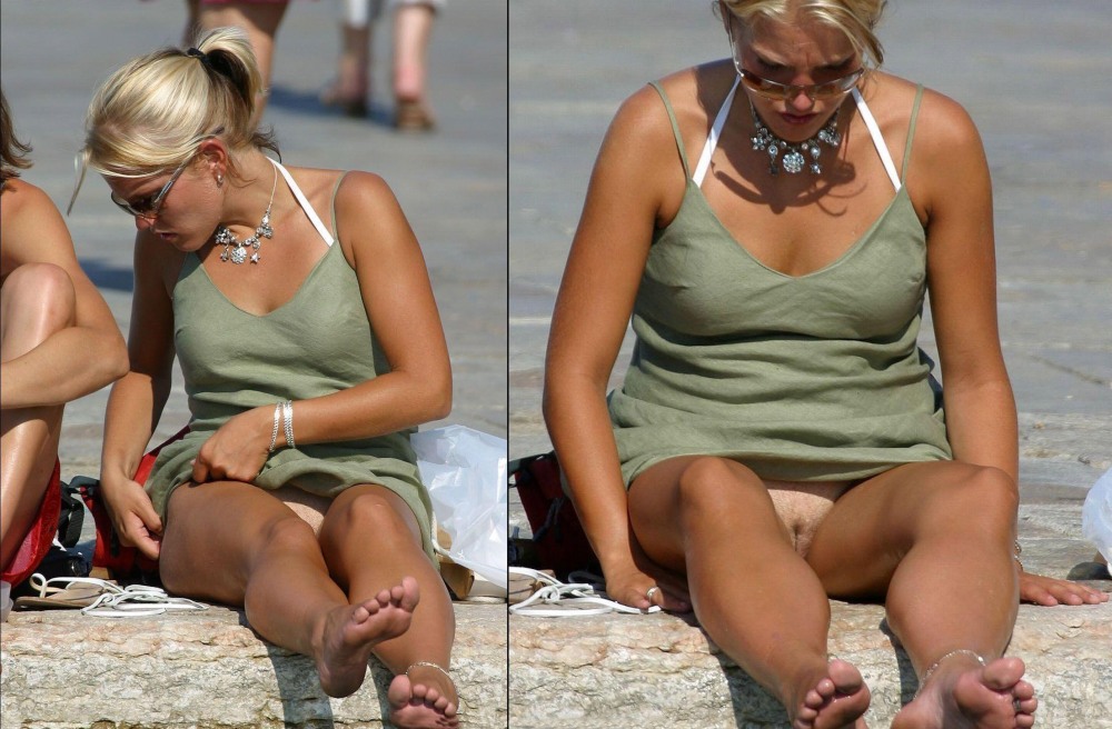 Мастурбация девушек на пляже