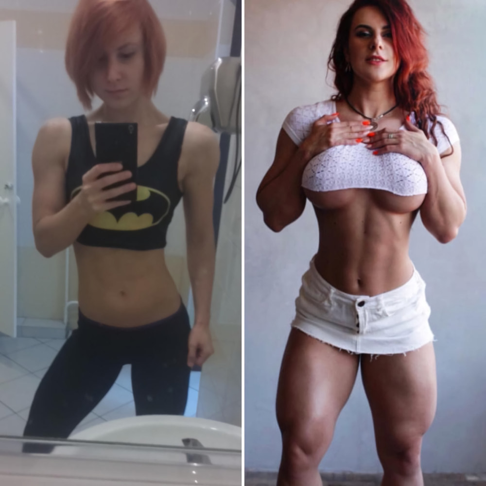 Юлия Кроу в Нижнем белье