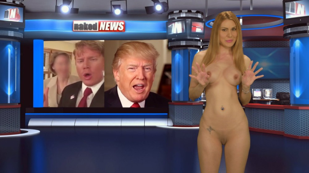 Naked News Виктория Синклер