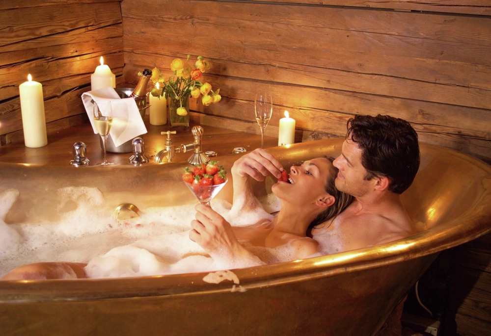 Романтика в ванне