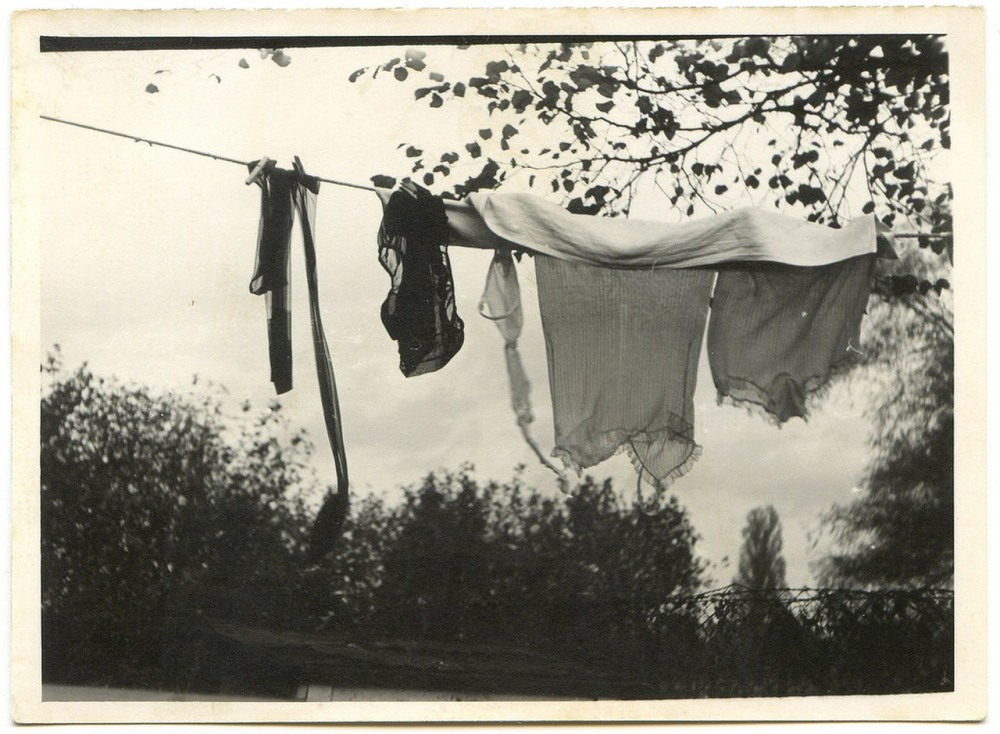 Женские трусы на веревке