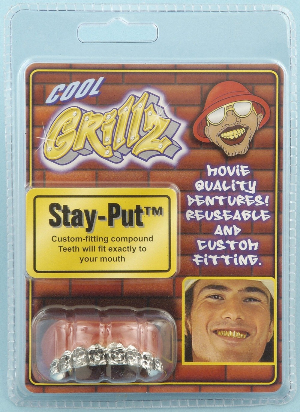 Вставные металлические зубы