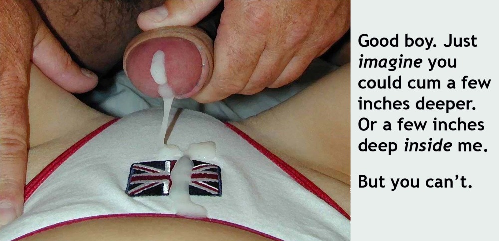 Прозрачные мокрые трусики