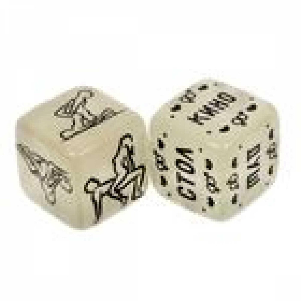 Кубики с позами и местом