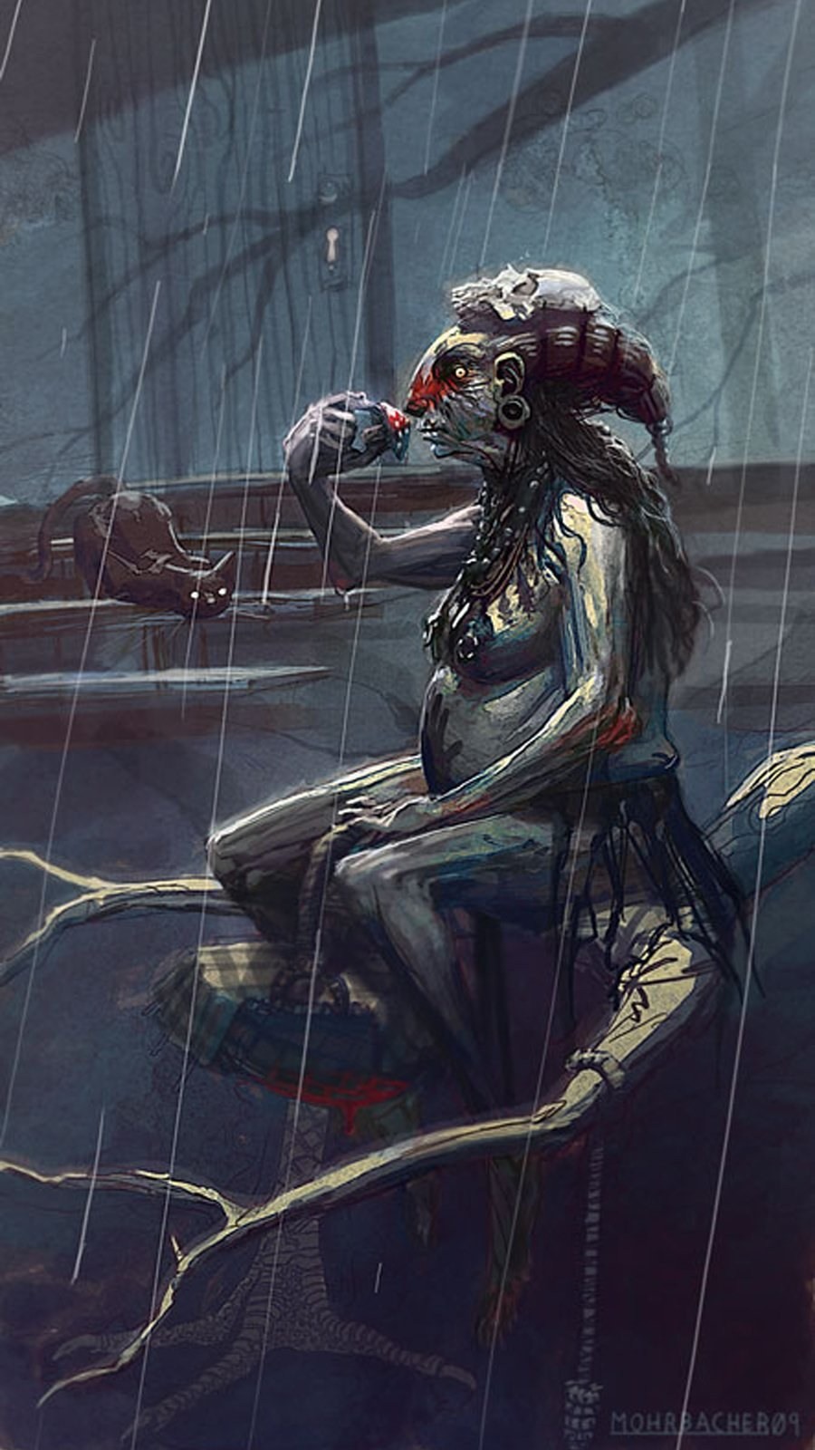 Баба Яга Эротический арт