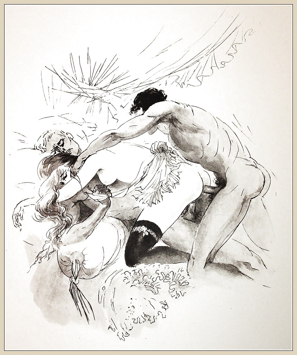 Современные эротические иллюстрации