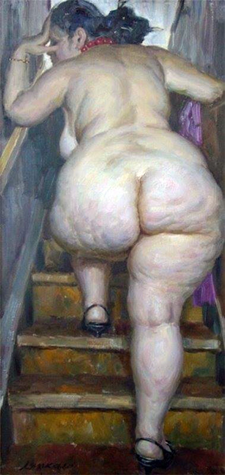 Виктор Ляпкало пышные формы картины