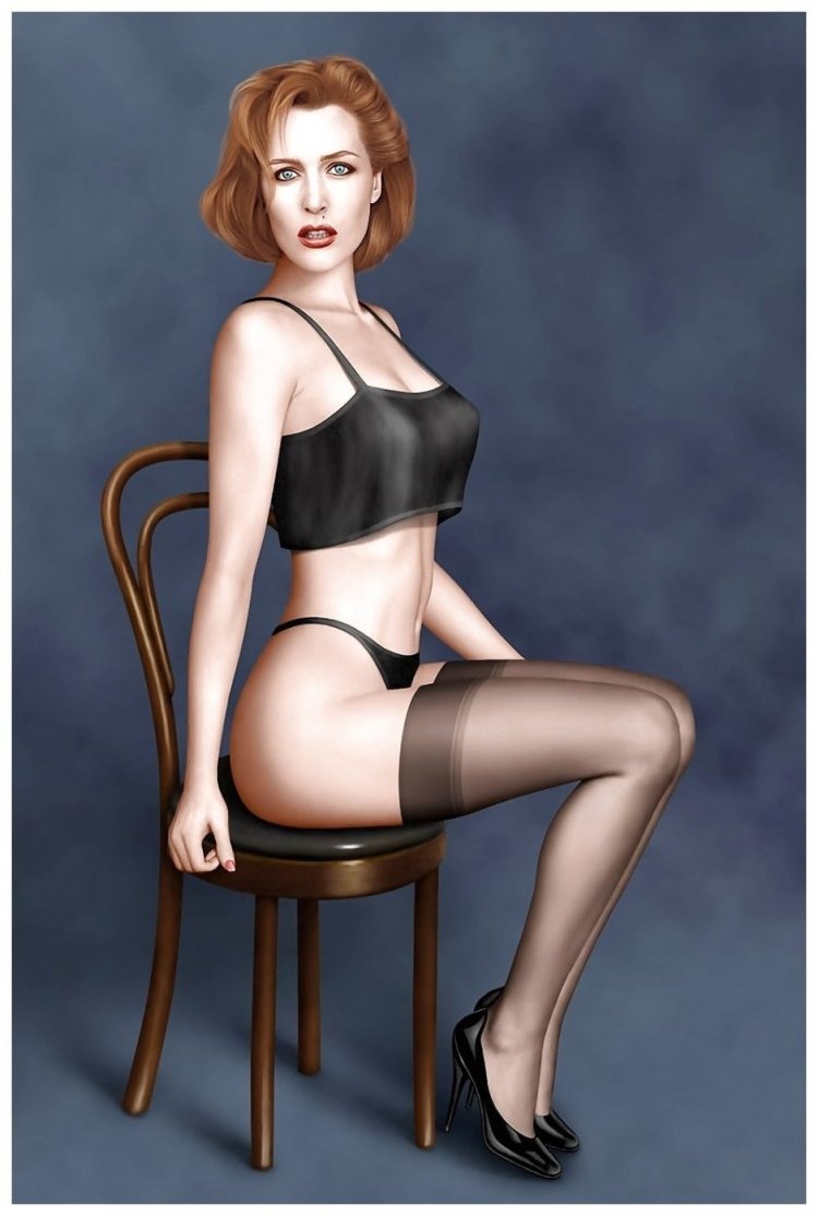 Джиллиан Андерсон хот