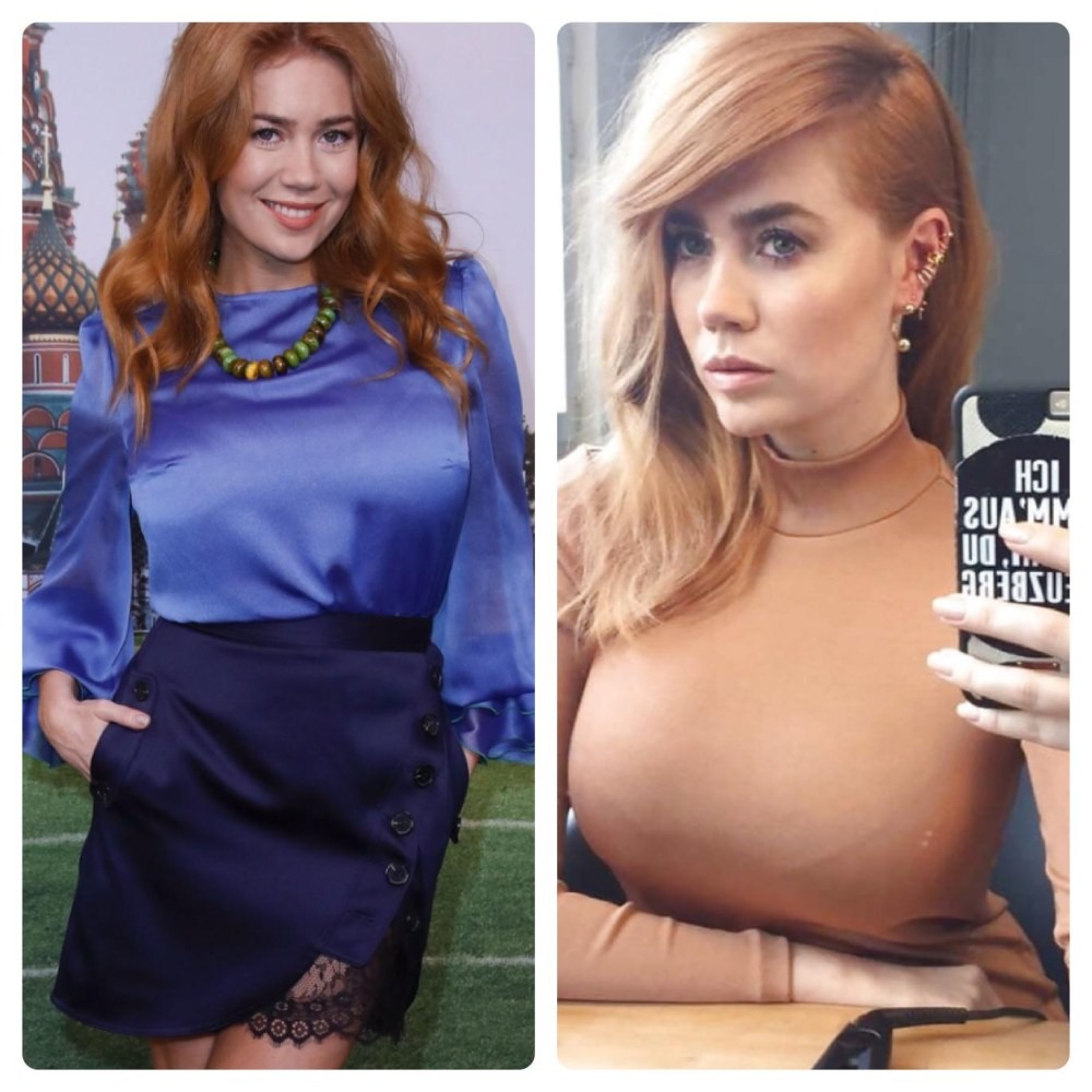Полина Рожински грудь