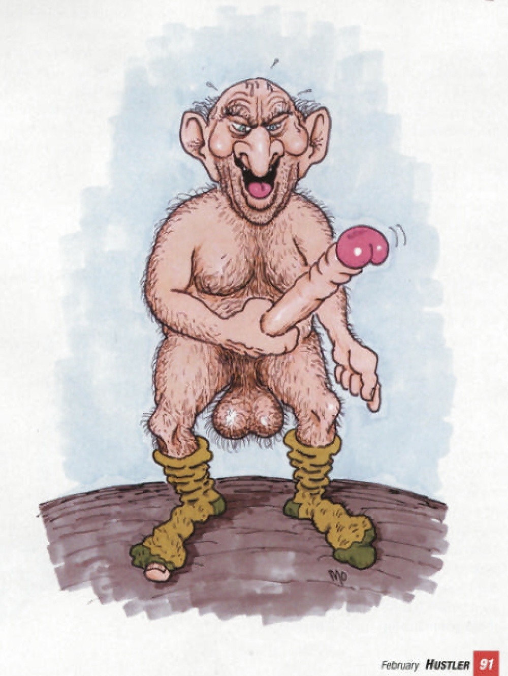 Огромный хуй карикатура