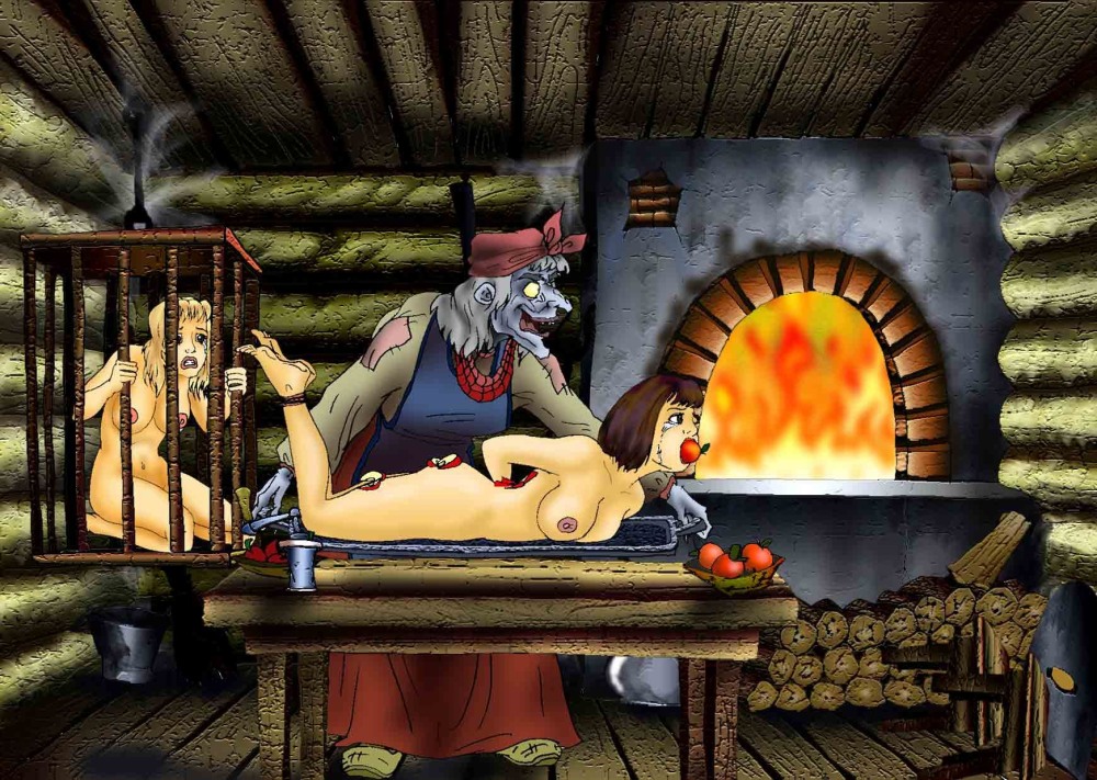 Эротические фото бабы яги