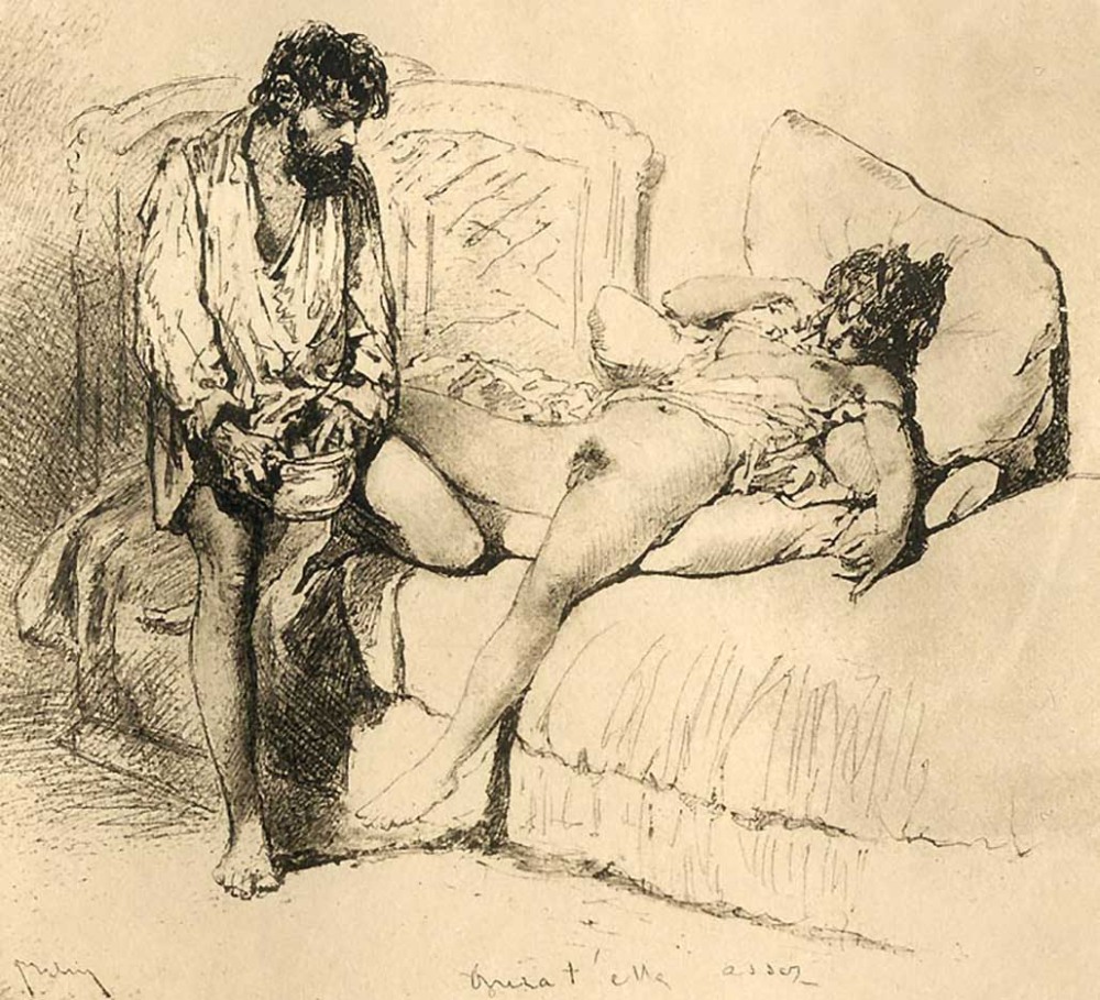 Михаил Зичи порнография