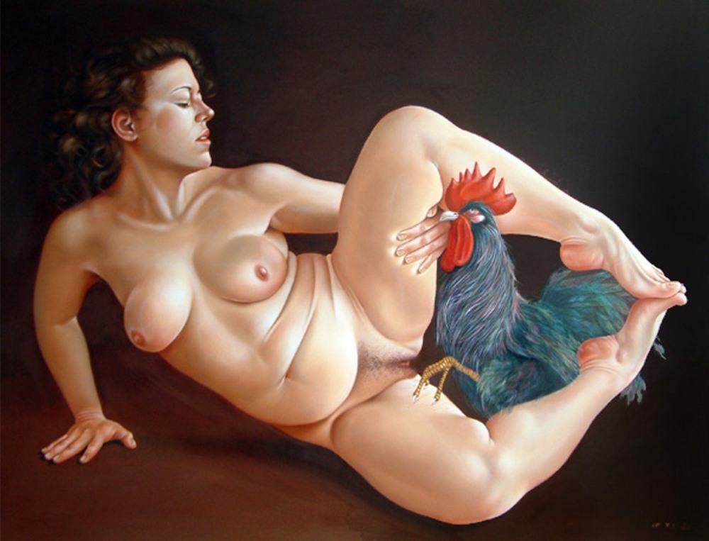 Толстые голые женщины художницы