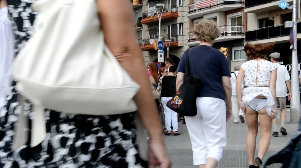 Пожилые дамы без трусиков