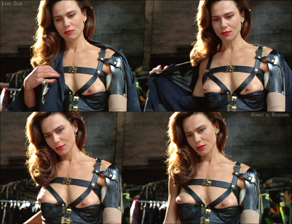 Oscar nominated Lena Olin tits in bondage outfit