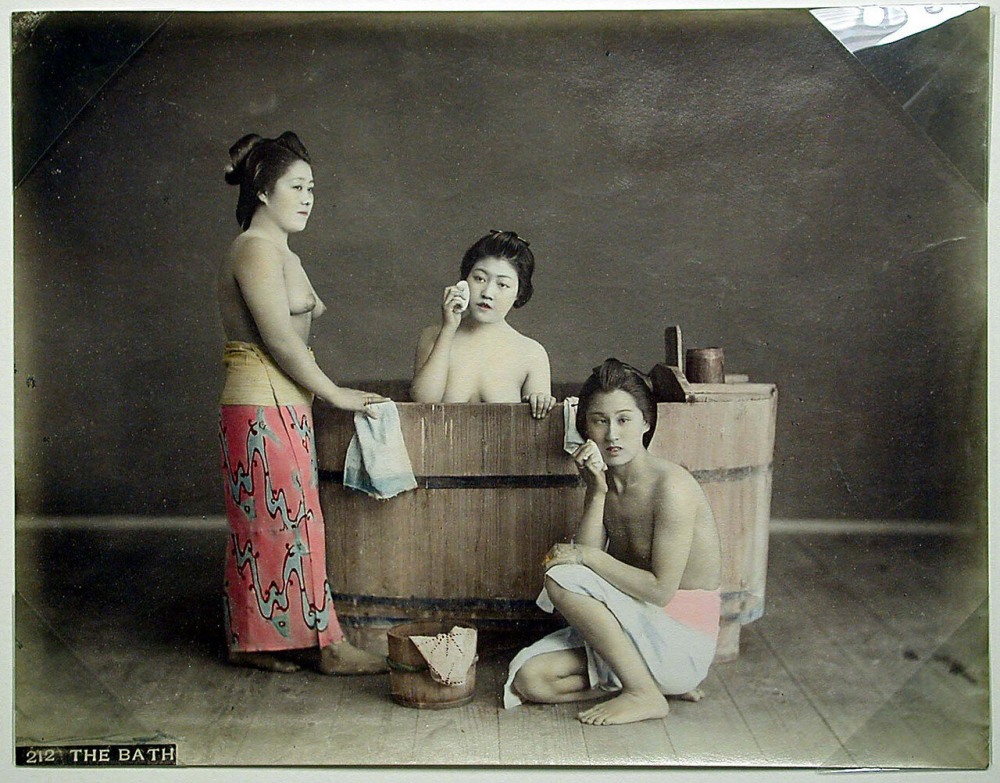 Старинные фото голых японок