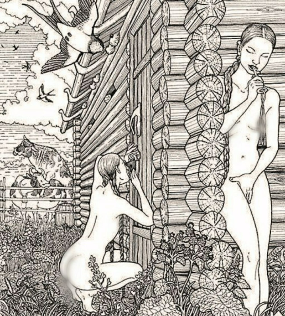 Эротические рисунки древнеславянские