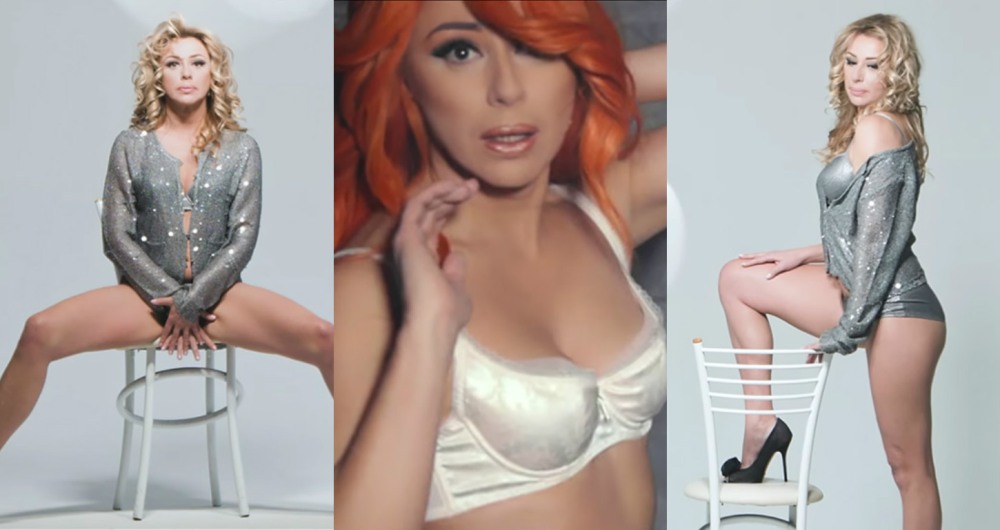 Алёна Апина в молодости купальник