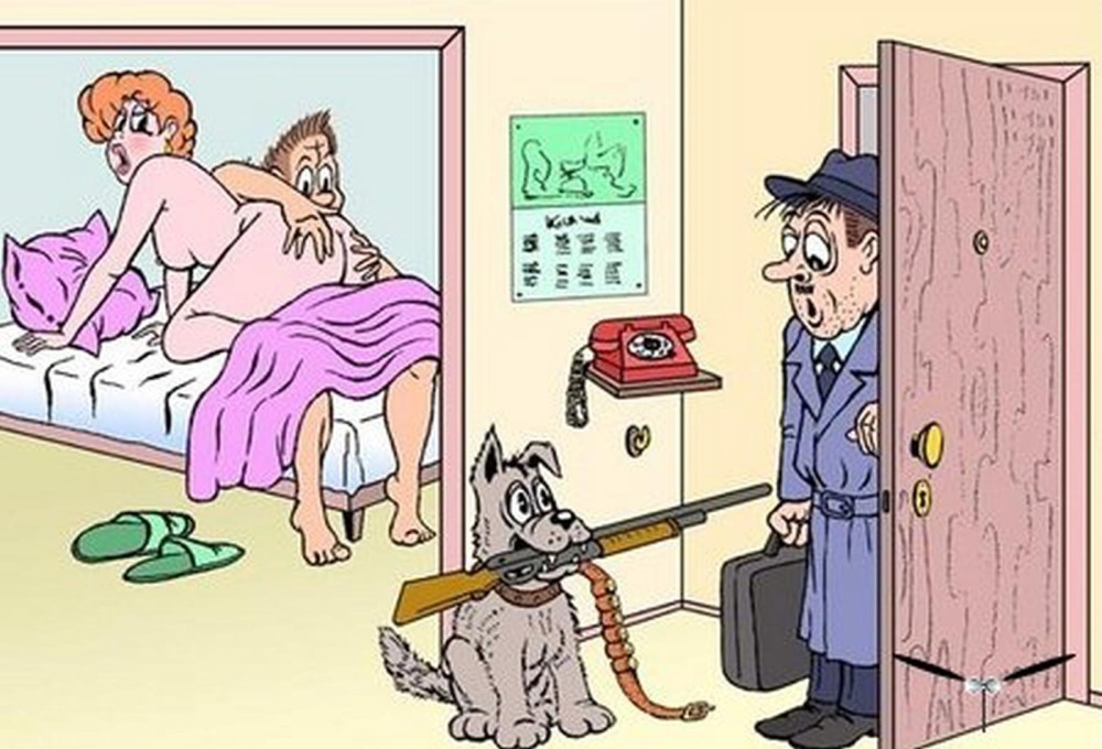 Эротические карикатуры